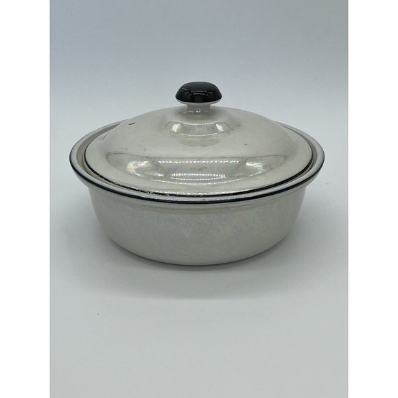 Forman Bros. Inc. By The Hall China Co. Other - Lusterware Round Casserole Dish W/Lid, Made For Forman Bros. By The Hall China